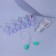 A set of vacuum can for massage, 12 pcs, blue/transparent color