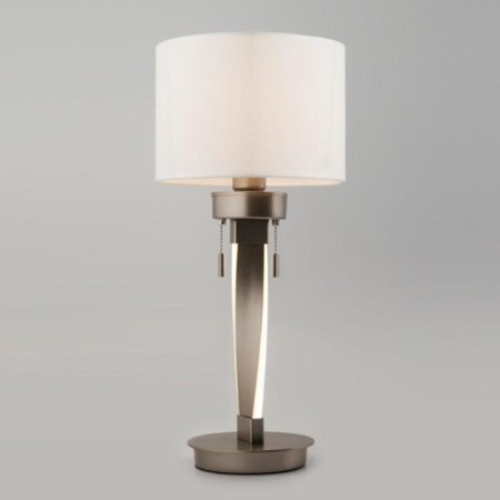 Titan table lamp, 1x10W E27, Nickel color