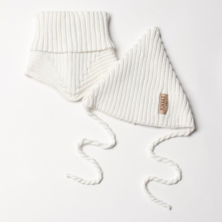 Kit for children (hat, snood) minku rp 42-44, milk color