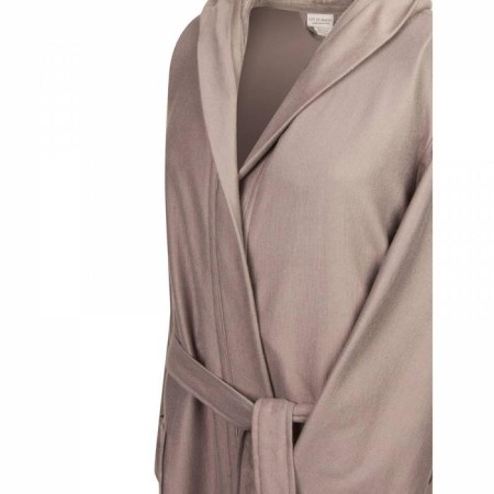 Men's robe with a hood "Marvin", size m, color gray-2