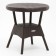 The table "Rattan Ola Dom" Round, Brown, 70 x 70 x 72 cm