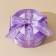 A satin ribbon, gift packaging, “from the heart”, lilac, 2 cm x 22.5 m