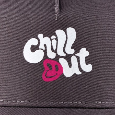 Men's cap chill, gray color, rr 56-6