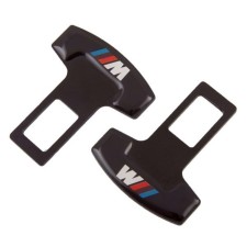 SkyWay M3 seat belt plug, black, 90*55 mm, 2 pcs.