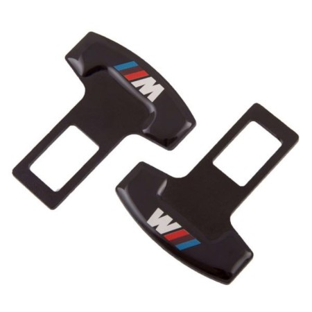 SkyWay M3 seat belt plug, black, 90*55 mm, 2 pcs.