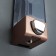 Dispenser for antiseptic/liquid soap mechanical, 350 ml, plastic, brown color