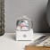 LED figure "A ball with a snowman and a bear" 10 × 14.3 × 10 cm, plastic, USB, glow warm white