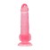 Realistic phallimitator A-Toys by Toyfa Sundo, TPE, Pink, 20 cm