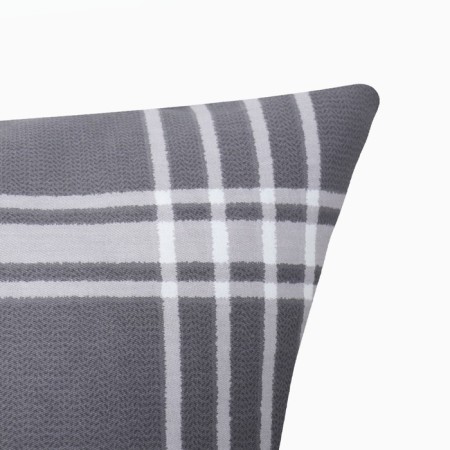 Pillowcase Lovelife Square Gray, 50*70, 100%cotton, satin, 125g/m²-1