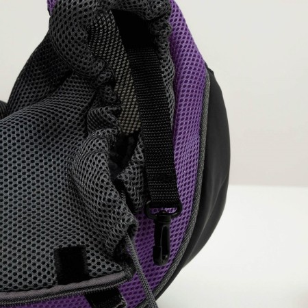 Slide-carrier bag for animals, 42 x 25 cm, purple-8