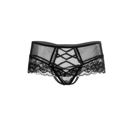 Erotic Erolata Cheryl panties with imitation lacing, size 46-48, black color-6