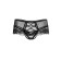 Erotic Erolata Cheryl panties with imitation lacing, size 46-48, black color