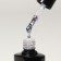 Nail varnish gel, Milk Glitter, 3 phase, 8ml, LED/UV, Transparent color (02)