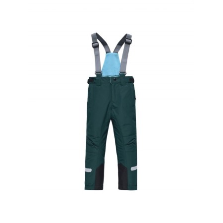 Ski costume for a girl, height 98 cm, turquoise color-4
