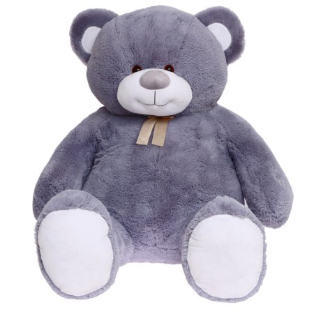 Soft toy "Bear", 160 cm, ashen color