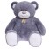 Soft toy "Bear", 160 cm, ashen color