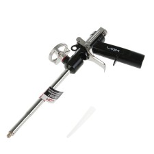 Pistol for mounting foam scrap, all -metal case