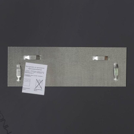 Mirror, wall -mounted, with sandblasting graphics, with a shelf, 70*52 cm-3