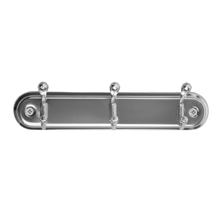 Tundra hanger tund005, metal, three -horned, chromium color-3