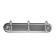 Tundra hanger tund005, metal, three -horned, chromium color