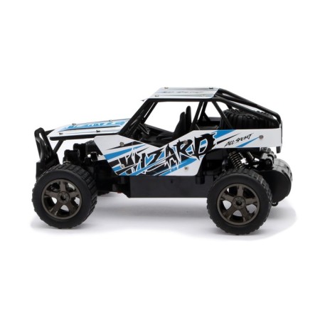 Radio -controlled jeep "Safari", a metal case, works from the battery.-1