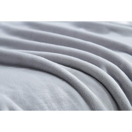 Sofia blanket, size 160x220 cm, light gray color-5
