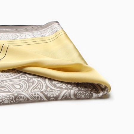 Women's scarf minku 70*70 cm, coffee-1