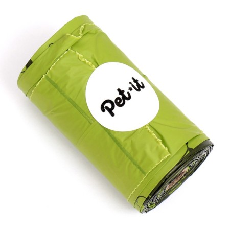 Pet -it packages for walking dogs Compostable, 12+11x36, 4 steering wheel. 15 pcs.-3