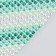 Stick plastic rhinestone "Green gradient" 30x10.5 cm