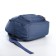 Young backpack from textiles on lightning, 4 pockets, blue color