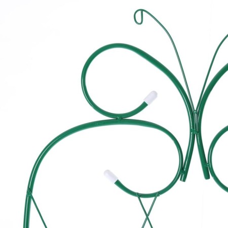 Trellis, 170 × 50 × 1 cm, metal, green, "butterfly"-1