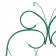 Trellis, 170 × 50 × 1 cm, metal, green, "butterfly"