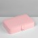 Organizer for jewelry "Portable box", 8 stripes, 3 places, 14 × 21 × 4.5 cm, pink color