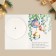 Interactive postcard "Happy New Year", balls, 12 x 18 cm, New Year