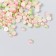 Decor "Pink-green gradient" d = 4 mm 10 g 200 pcs 5x2.5 cm mix
