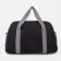 Sports bag with lightning, external pocket, gray/black color