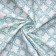 Set of curtains "Hindi", size 170x270 cm, turquoise color, 2 pcs