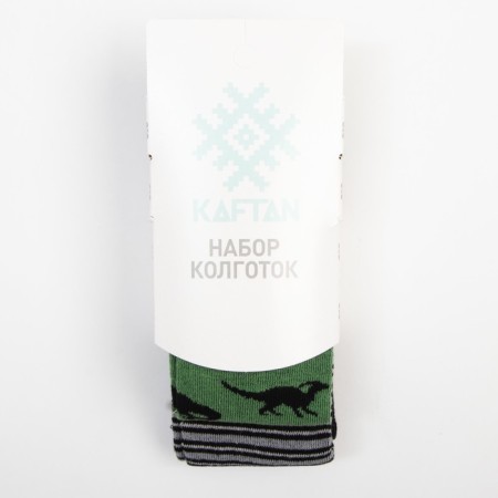 Набор колготок детских KAFTAN «Динозавр», рост 116-122 см-3