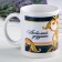 Sublimation "Favorite Grandfather" 320 ml, with application