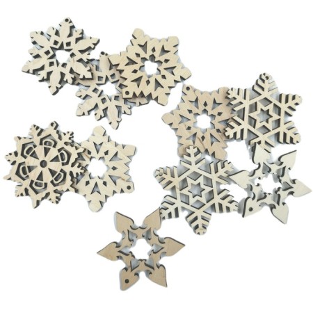 Ewa Snowflake Creativity, made of wood-2