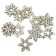 Ewa Snowflake Creativity, made of wood