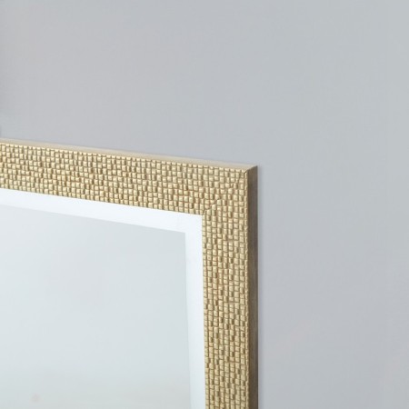 Highlight mirror, in the baguette, light gold, wall, 60x80 cm-1