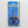 Universal scissors, 4.7 ", 12 cm, black color