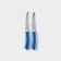 Set of kitchen knives Tramontina Felice, 2 pcs, blue color