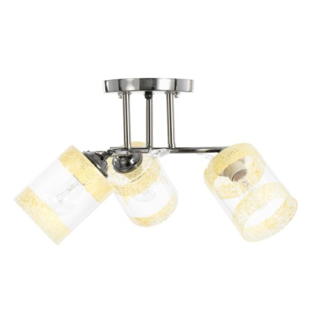 Svetogor chandelier "Sun" 3x60W e27 black chrome-3