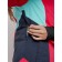 Ski jacket female winter, size 50, pink color