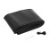 Shooting for the steering wheel, eco-leather, black, thread, needle, size XL, 40-42 cm