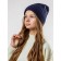 Women's cap, size 52-56, dark blue color