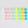 Plastic buttons, D = 12 mm, 150 pcs, in the organizer, colorful color