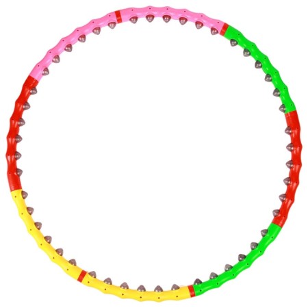 A hoop with a double massage video onlitop, d = 98 cm, thickness 2.5 cm, 1 kg-3
